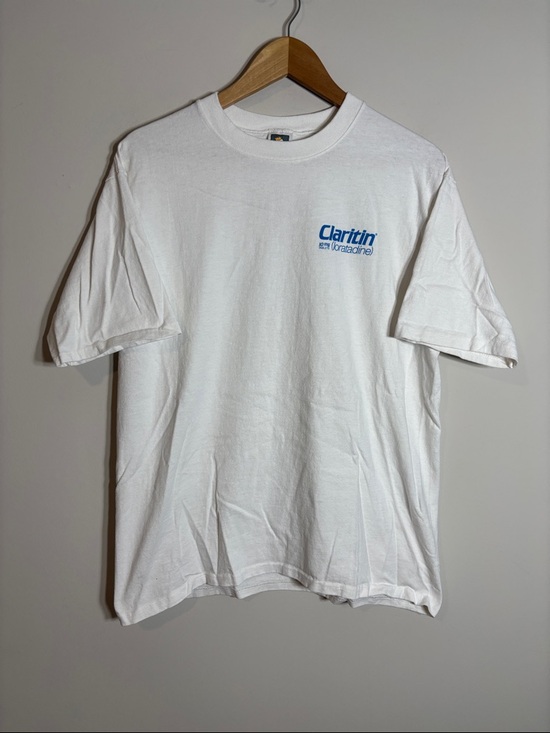 Vintage Other - Vintage Claritin Shirt XL Allergy RX Pharma Promo
